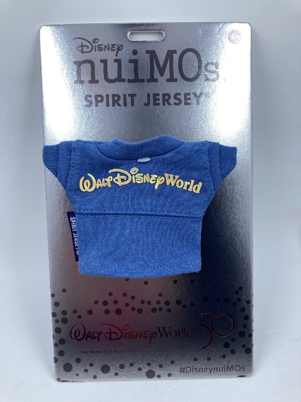 Disney NuiMOs Spirit Jersey Walt Disney World 50th Anniversary on Backer Card
